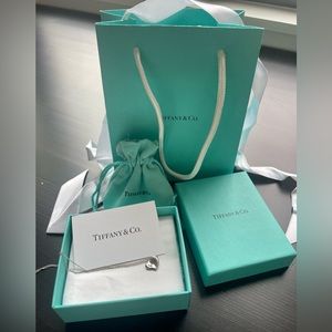 Tiffany & Co. Elsa Peretti Full Heart Pendant in Sterling Silver (16” chain)